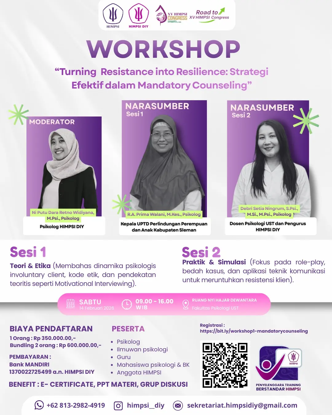 Workshop Mandatory Counseling