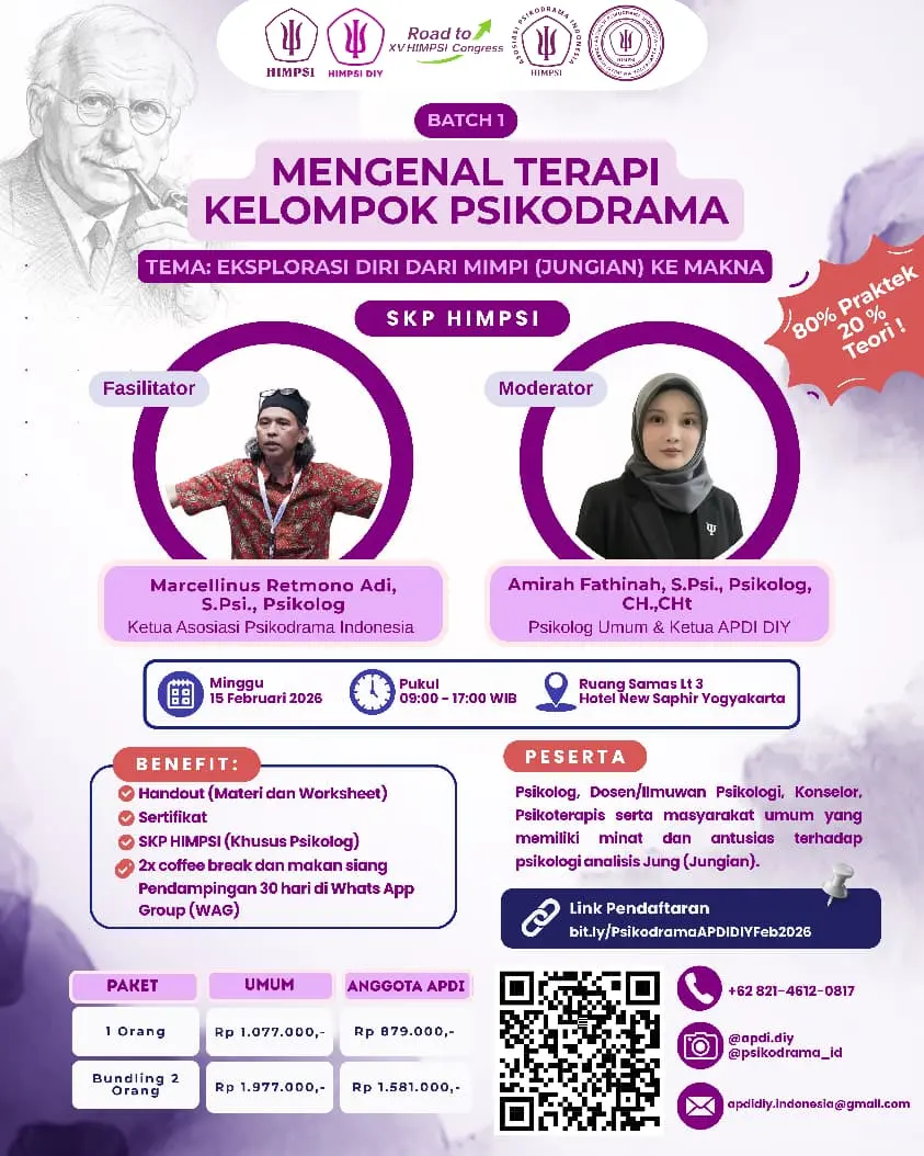📢 Mengenal Terapi Kelompok Psikodrama: Eksplorasi Diri Dari Mimpi (Jungian) Ke Makna📢